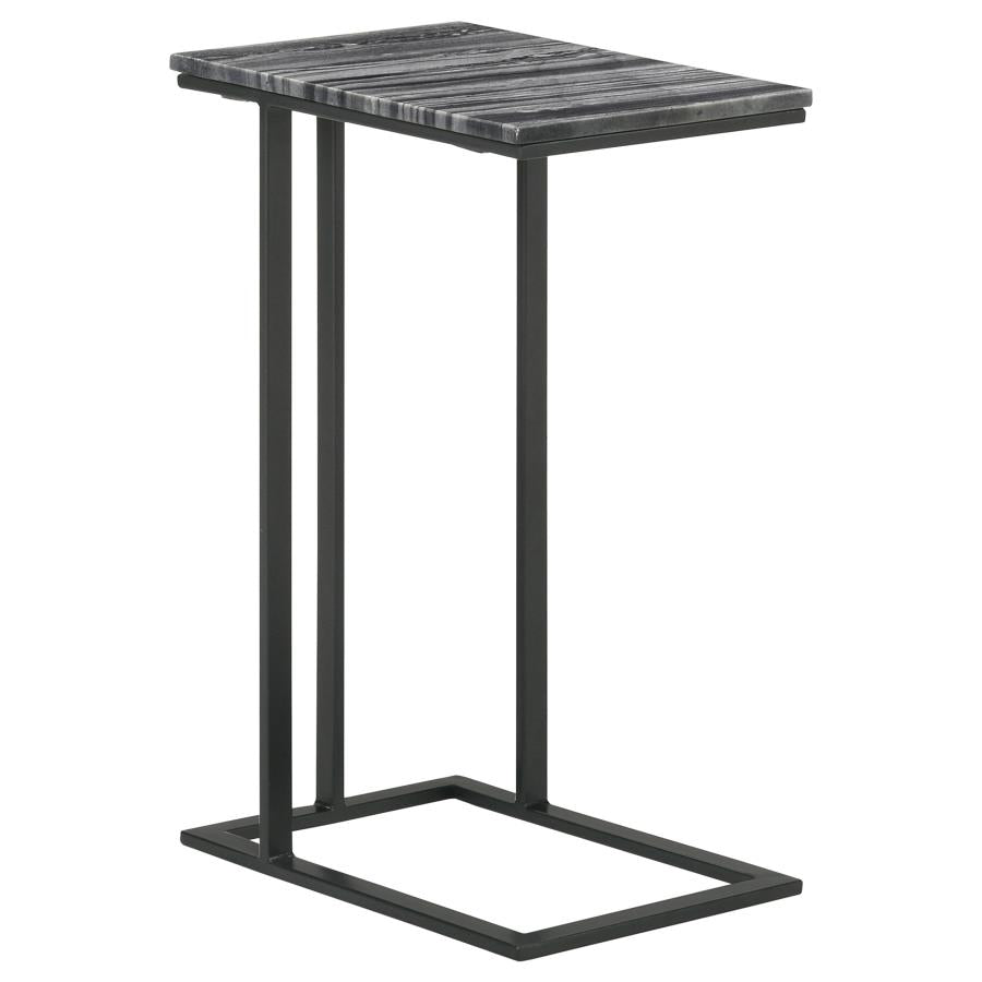 Vicente Black Side Table - MyWaynesHome #