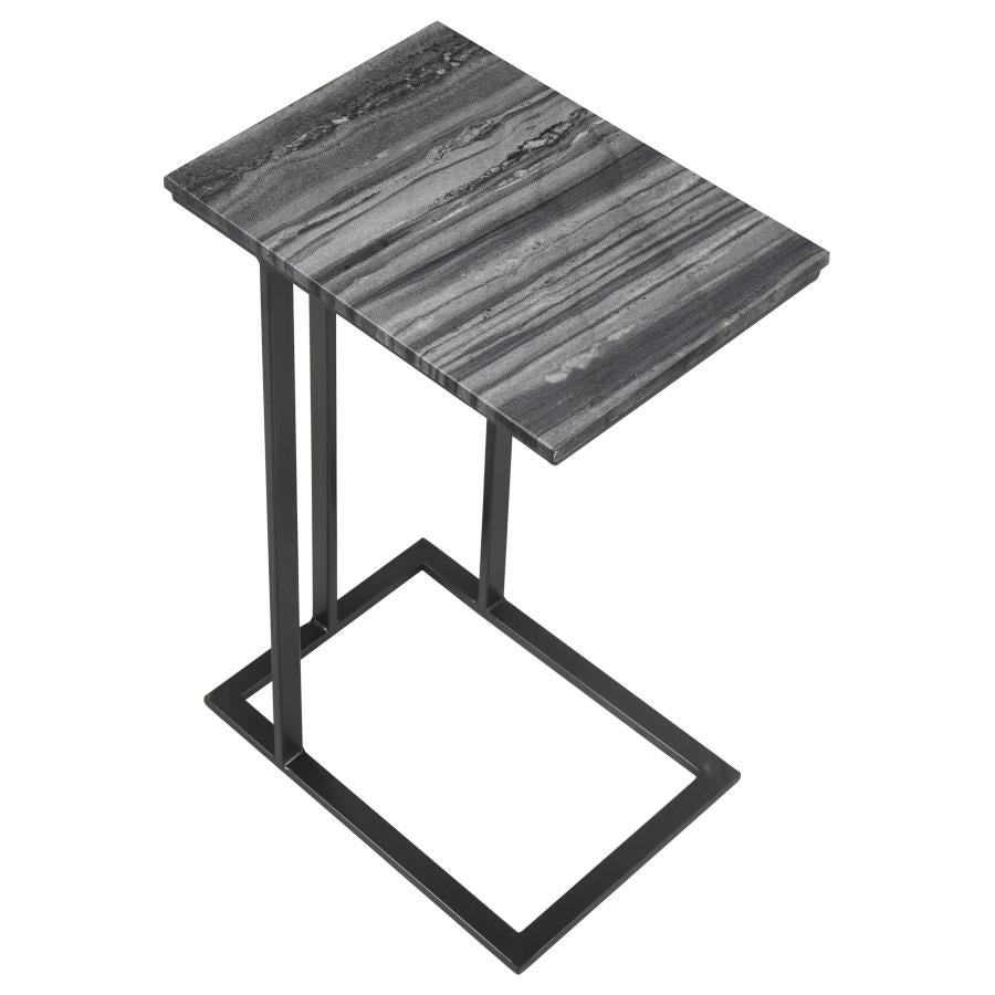 Vicente Black Side Table - MyWaynesHome #