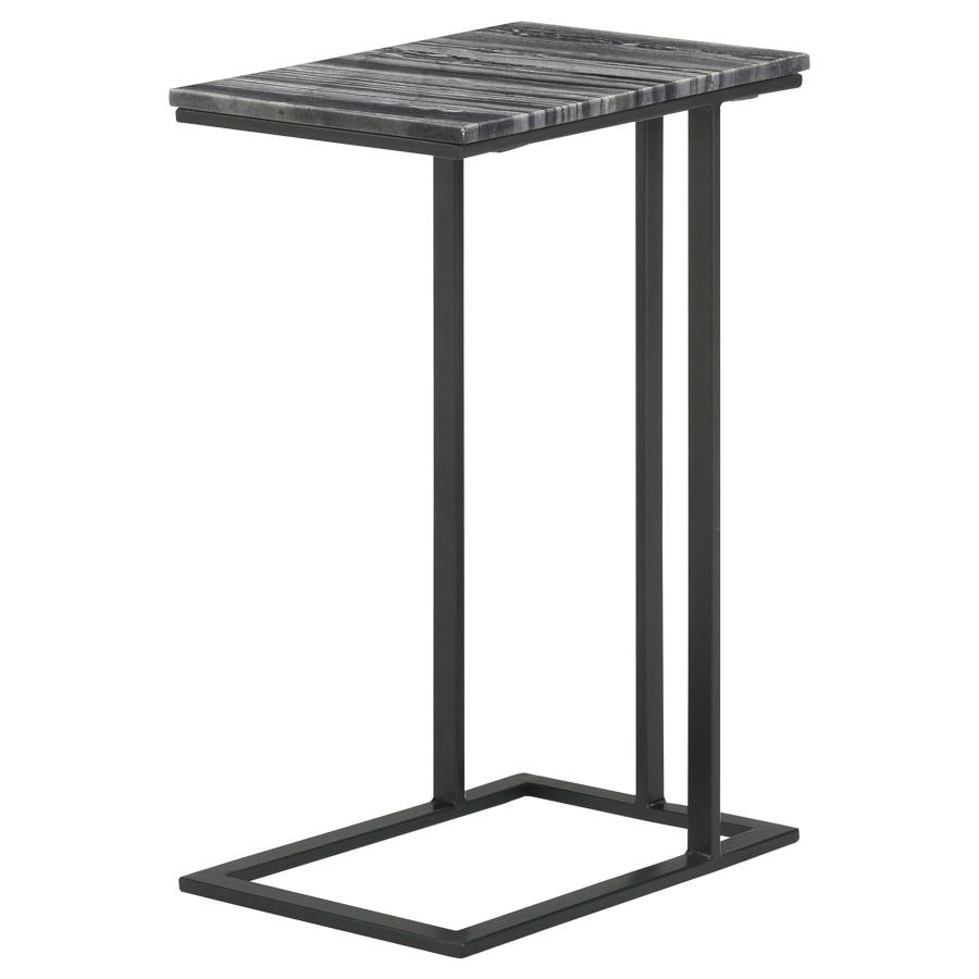 Vicente Black Side Table - MyWaynesHome #