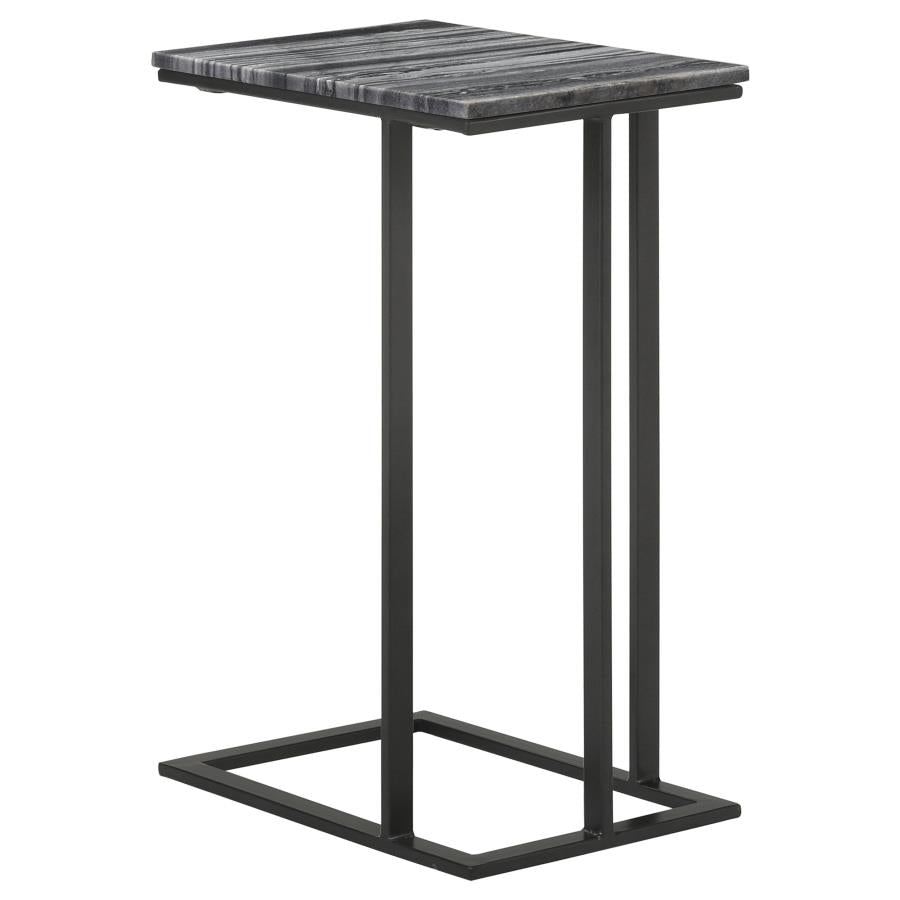 Vicente Black Side Table - MyWaynesHome #