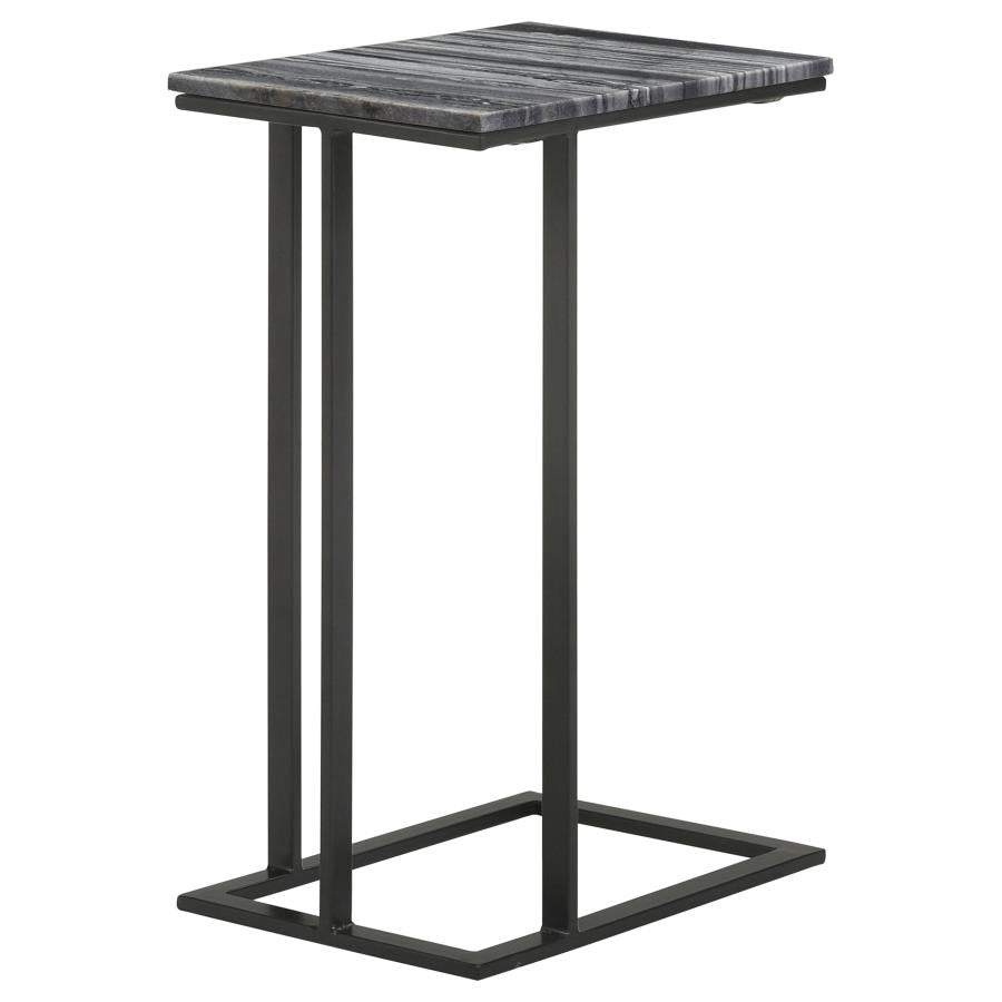 Vicente Black Side Table - MyWaynesHome #