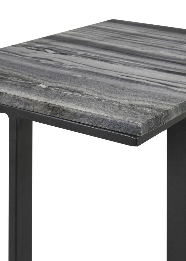Vicente Black Side Table - MyWaynesHome #