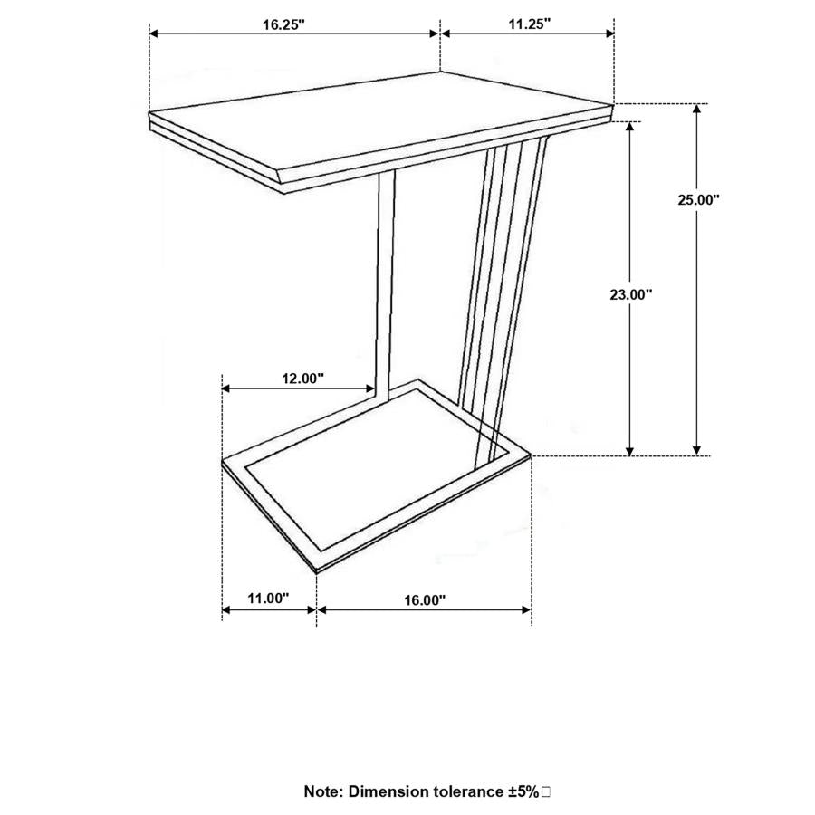 Vicente Gold Side Table - MyWaynesHome #