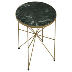 Eliska Gold Side Table - MyWaynesHome #
