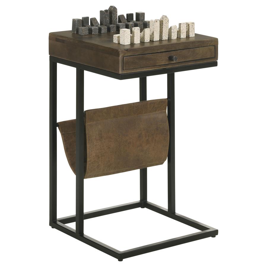 Chessie Brown Side Table - MyWaynesHome #