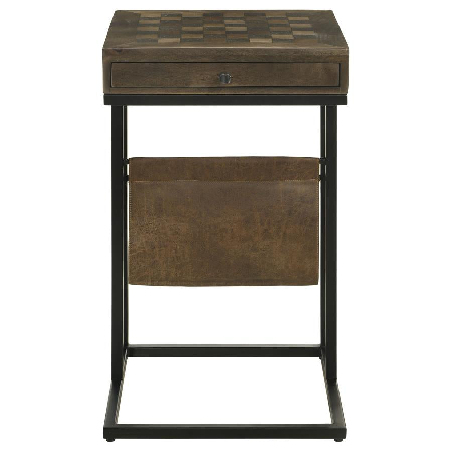 Chessie Brown Side Table - MyWaynesHome #