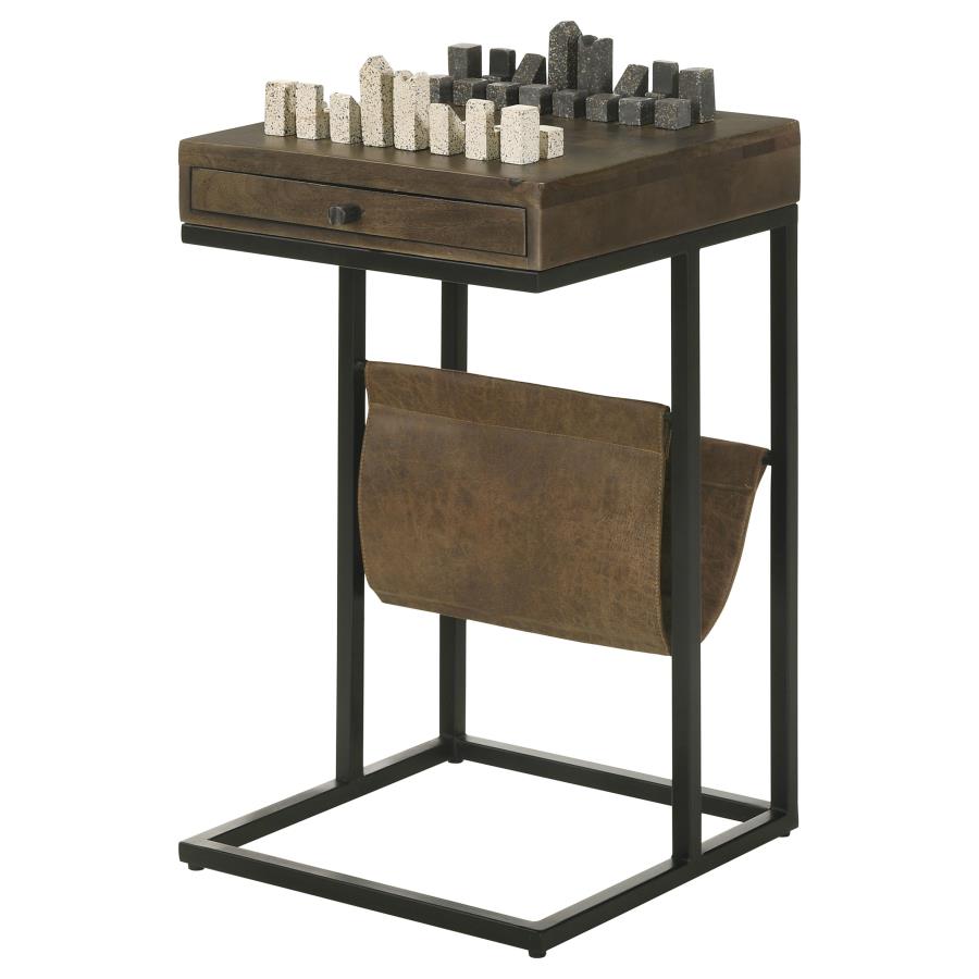 Chessie Brown Side Table - MyWaynesHome #