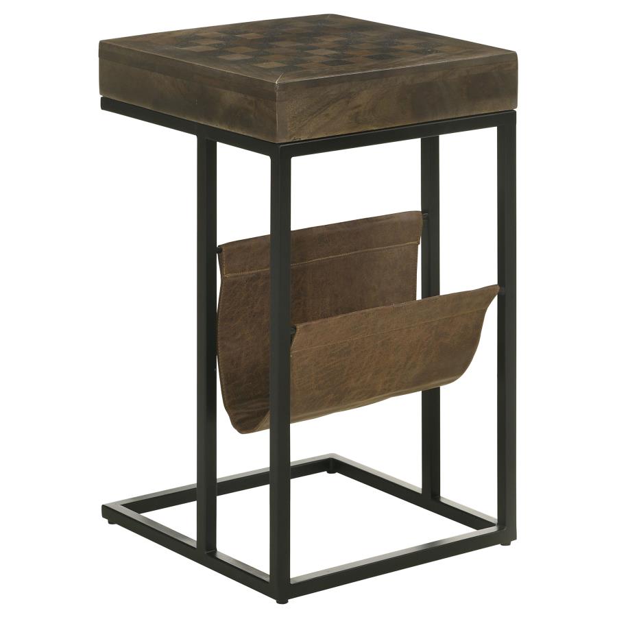 Chessie Brown Side Table - MyWaynesHome #