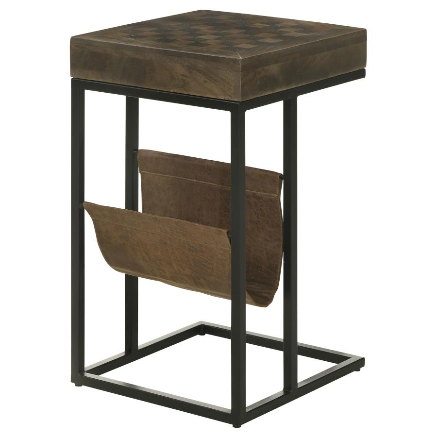 Chessie Brown Side Table - MyWaynesHome #