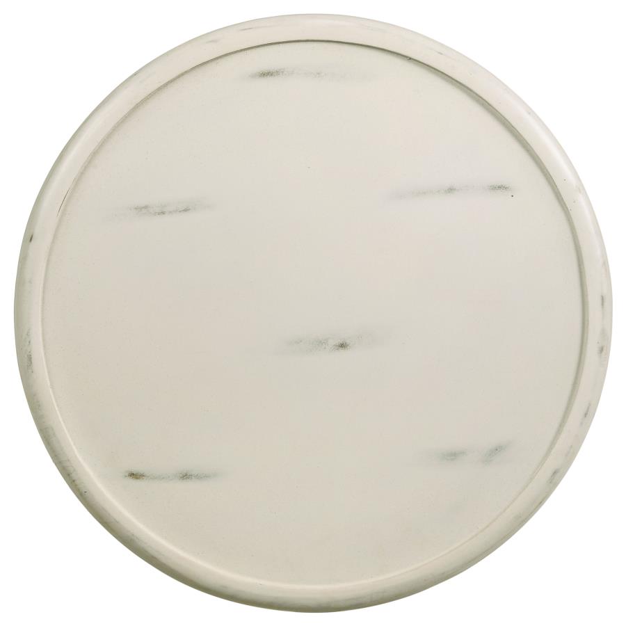 Krish Ivory Side Table - MyWaynesHome #