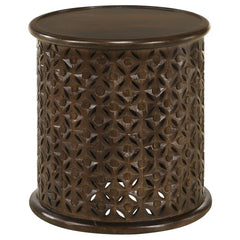 Krish Brown Side Table - MyWaynesHome #