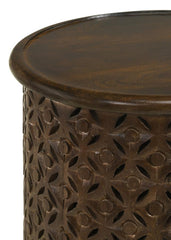 Krish Brown Side Table - MyWaynesHome #
