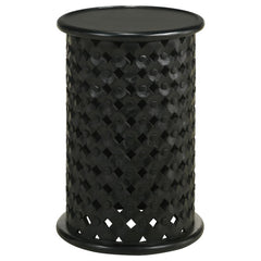 Krish Black Side Table - MyWaynesHome #