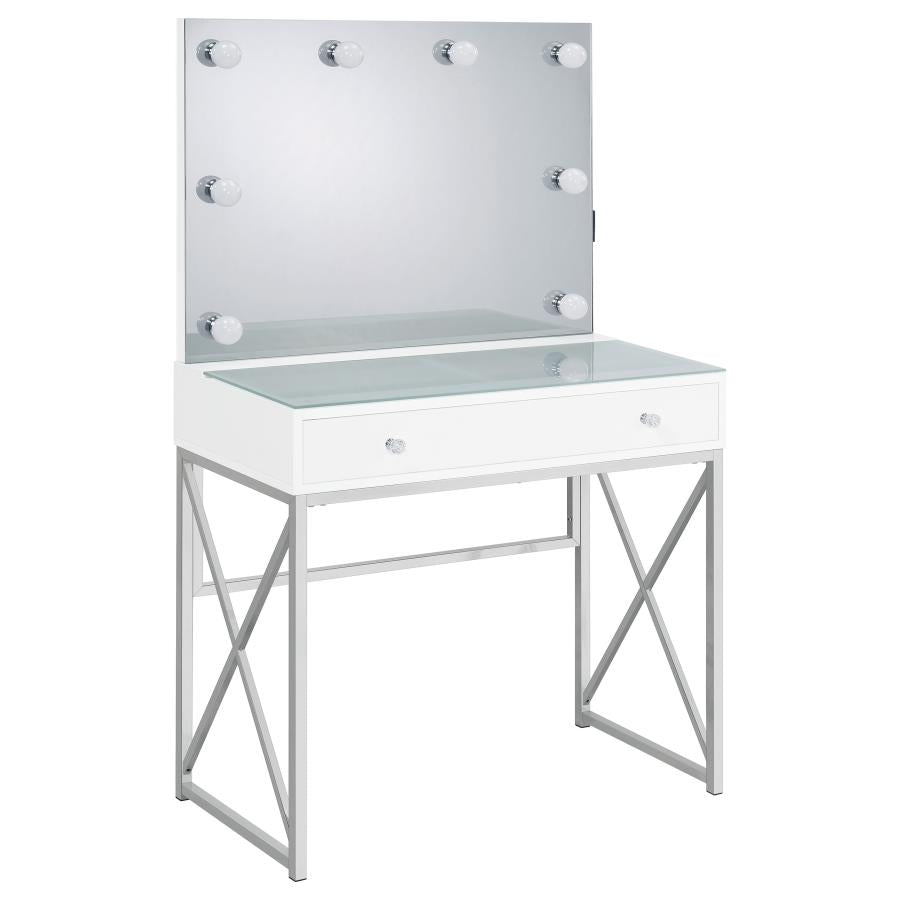 Eliza White Vanity Set - MyWaynesHome #