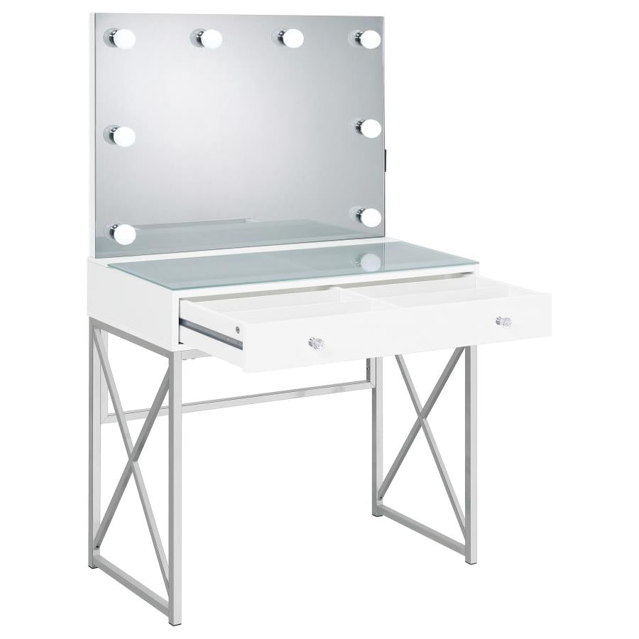 Eliza White Vanity Set - MyWaynesHome #