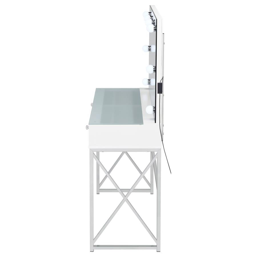 Eliza White Vanity Set - MyWaynesHome #