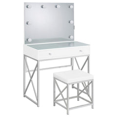 Eliza White Vanity Set - MyWaynesHome #