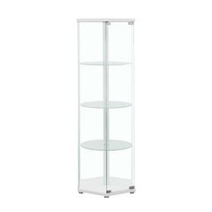 Zahavah White Curio Cabinet - MyWaynesHome #