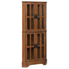 Coreosis Brown Curio Cabinet - MyWaynesHome #