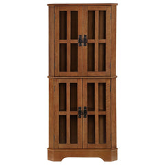 Coreosis Brown Curio Cabinet - MyWaynesHome #