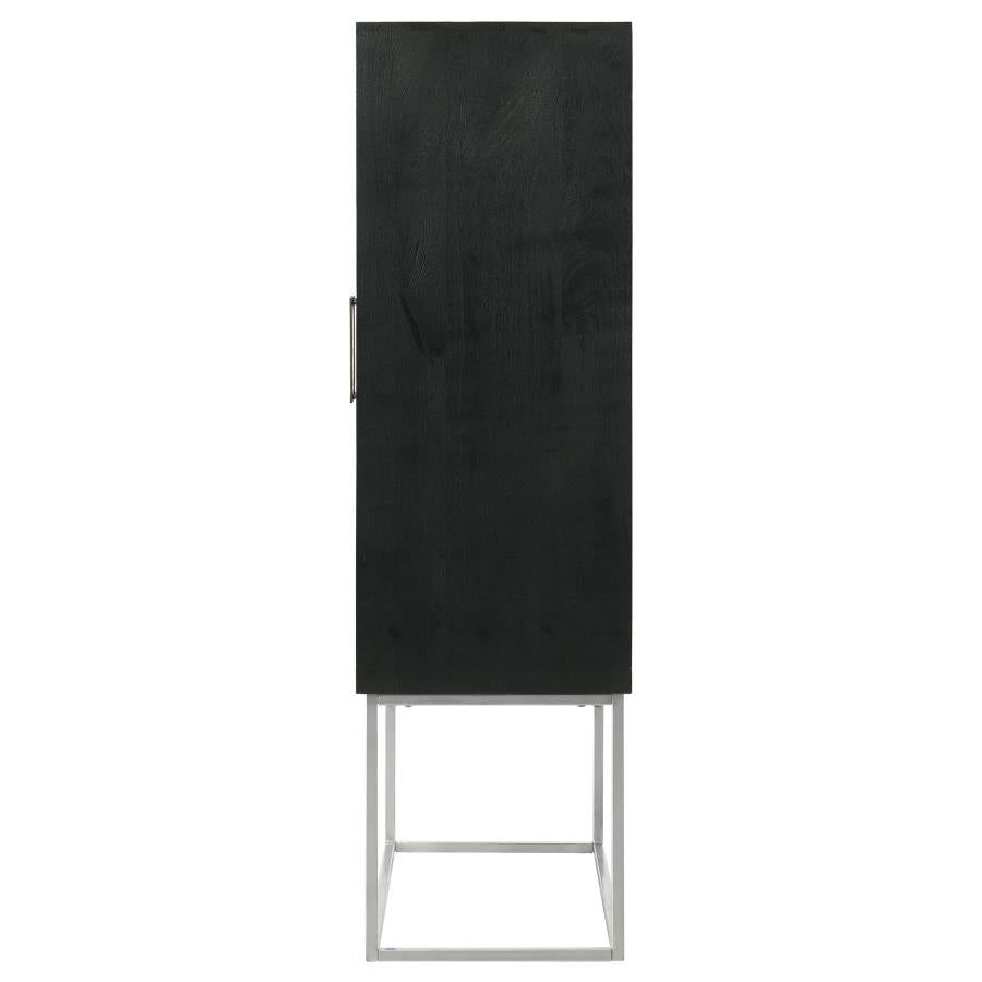 Borman Brown Bar Cabinet - MyWaynesHome #