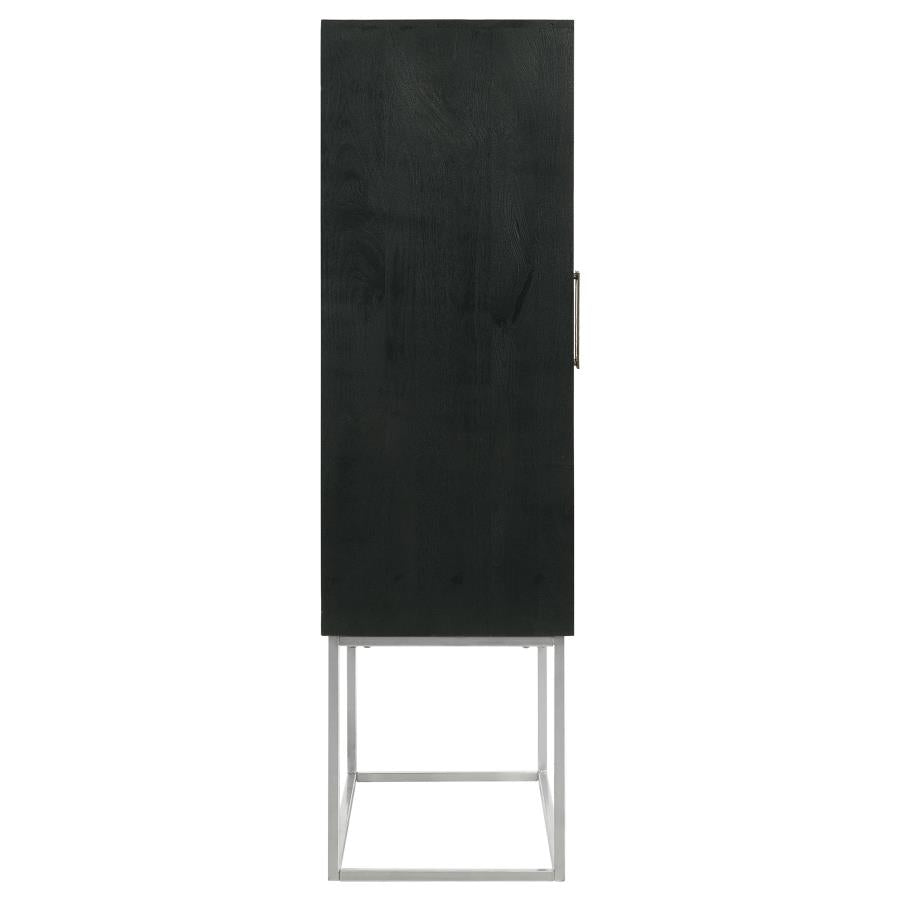 Borman Brown Bar Cabinet - MyWaynesHome #