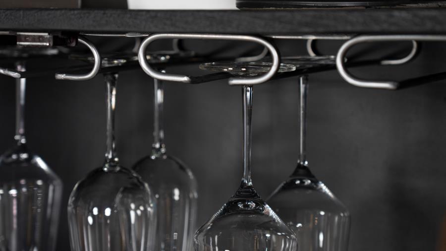 Borman Brown Bar Cabinet - MyWaynesHome #