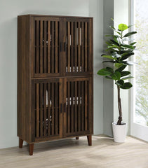 Elouise Brown Tall Accent Cabinet - MyWaynesHome #