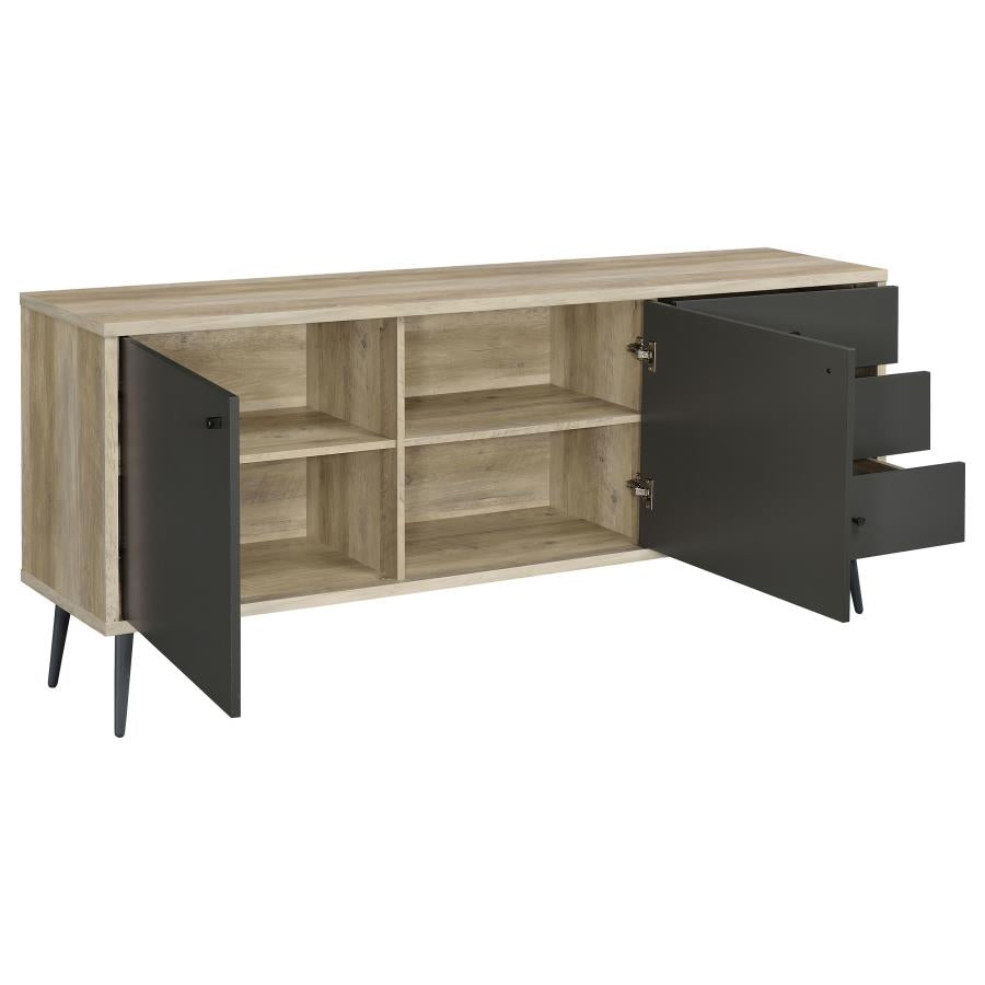Maeve Grey Accent Cabinet - MyWaynesHome #