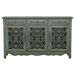Madeline Green Accent Cabinet - MyWaynesHome #