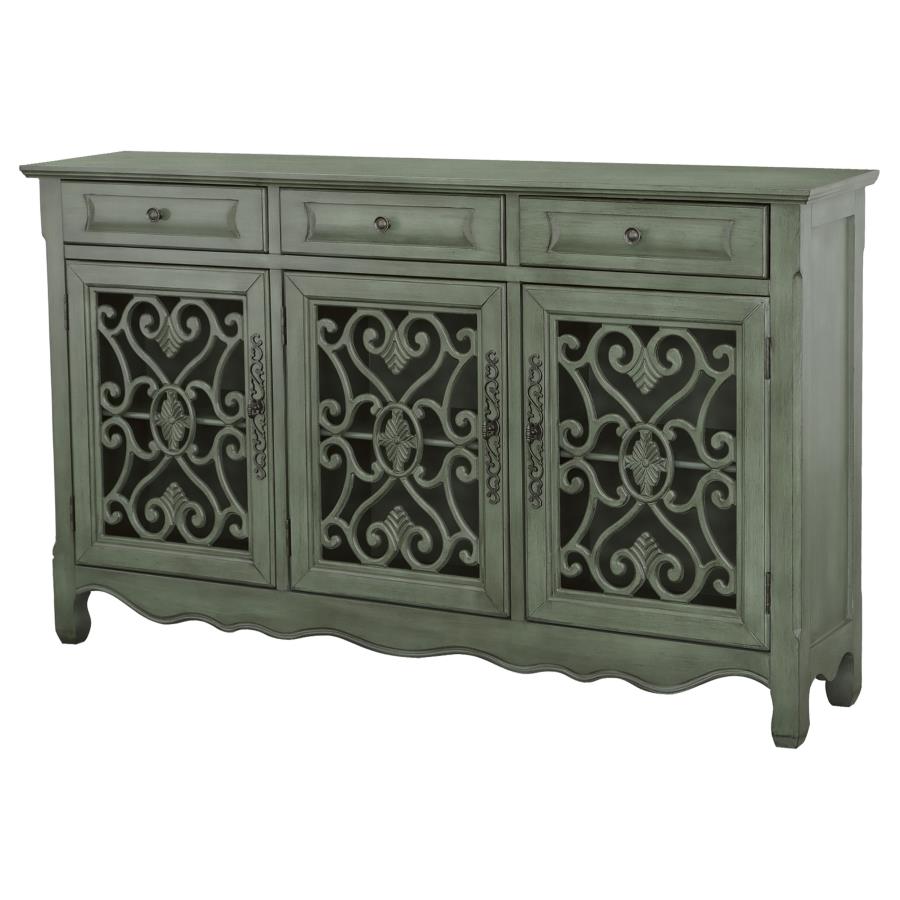 Madeline Green Accent Cabinet - MyWaynesHome #