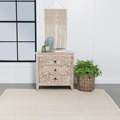 Mariska Brown Accent Cabinet - MyWaynesHome #