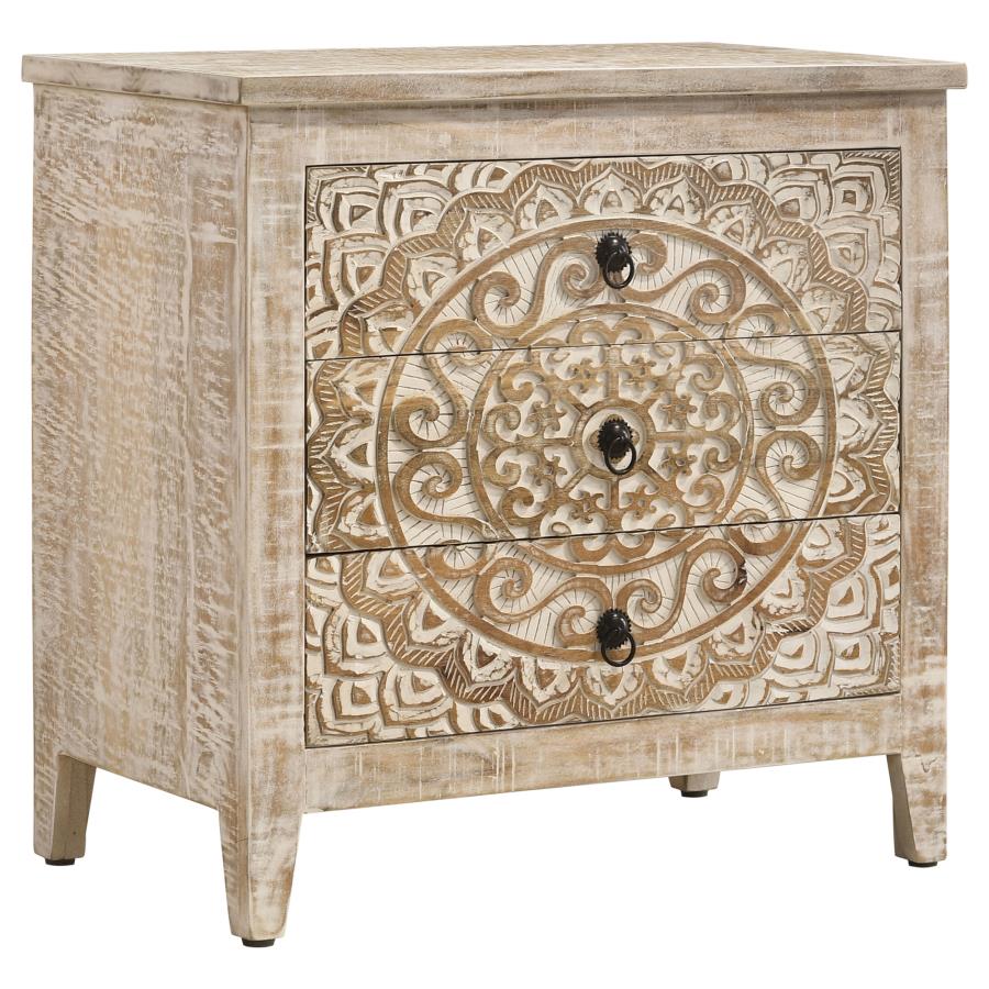 Mariska Brown Accent Cabinet - MyWaynesHome #