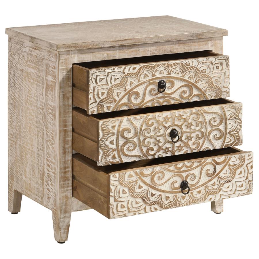 Mariska Brown Accent Cabinet - MyWaynesHome #