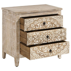 Mariska Brown Accent Cabinet - MyWaynesHome #