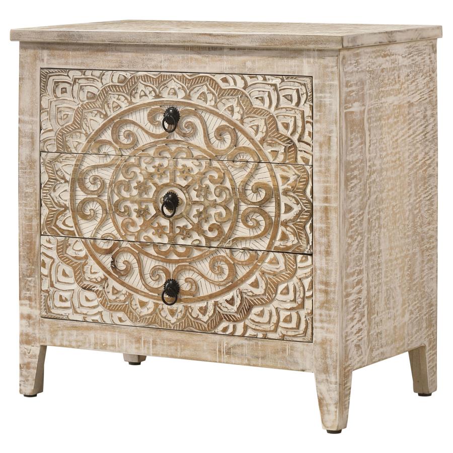 Mariska Brown Accent Cabinet - MyWaynesHome #
