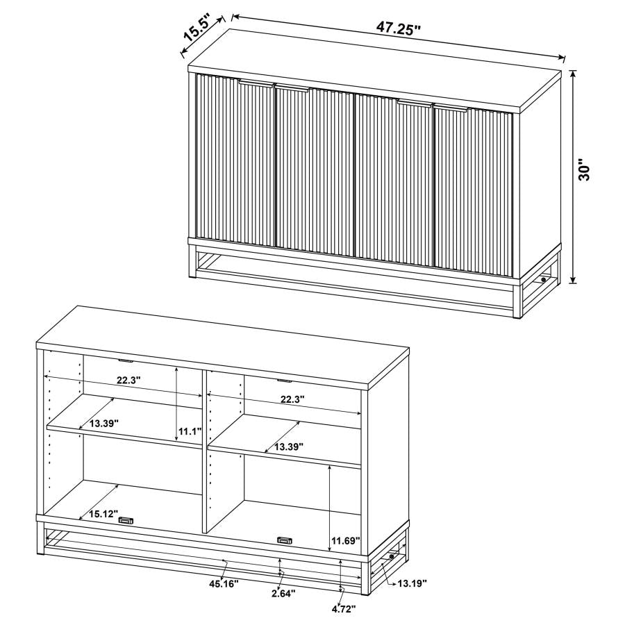 Ryatt Brown Accent Cabinet - MyWaynesHome #