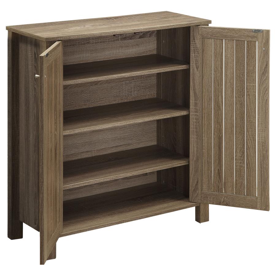 Marisa Brown Shoe Cabinet - MyWaynesHome #