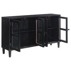 Sylvia Black Accent Cabinet - MyWaynesHome #