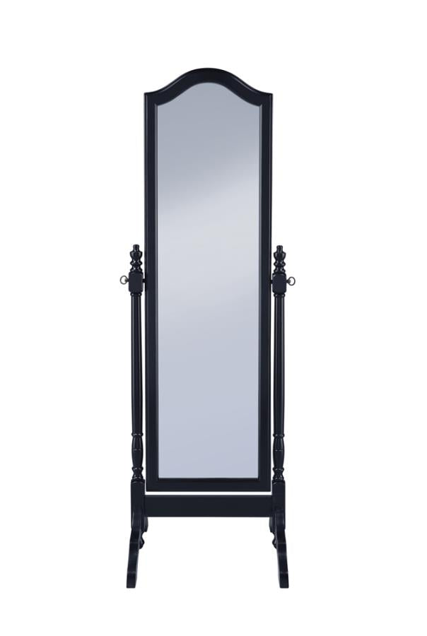 Cabot Black Cheval Mirror - MyWaynesHome #