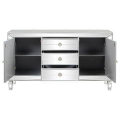 Leticia Silver Accent Cabinet - MyWaynesHome #