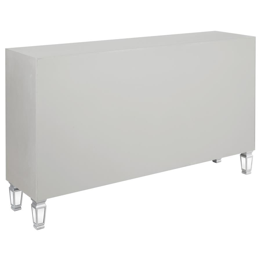 Leticia Silver Accent Cabinet - MyWaynesHome #