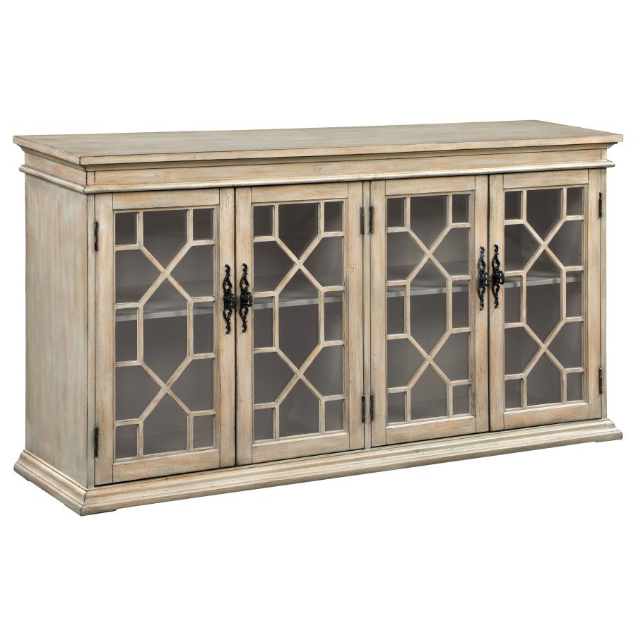 Kiara Ivory Accent Cabinet - MyWaynesHome #