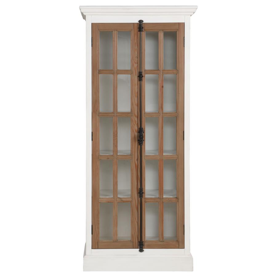 Tammi White Tall Accent Cabinet - MyWaynesHome #