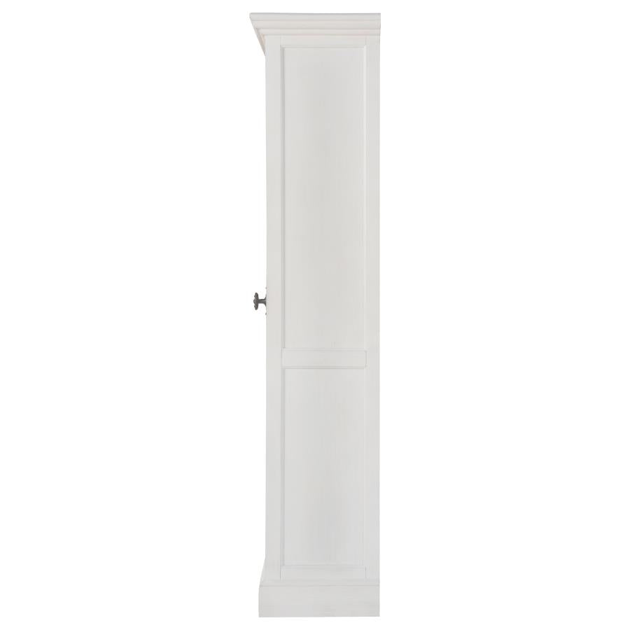 Tammi White Tall Accent Cabinet - MyWaynesHome #