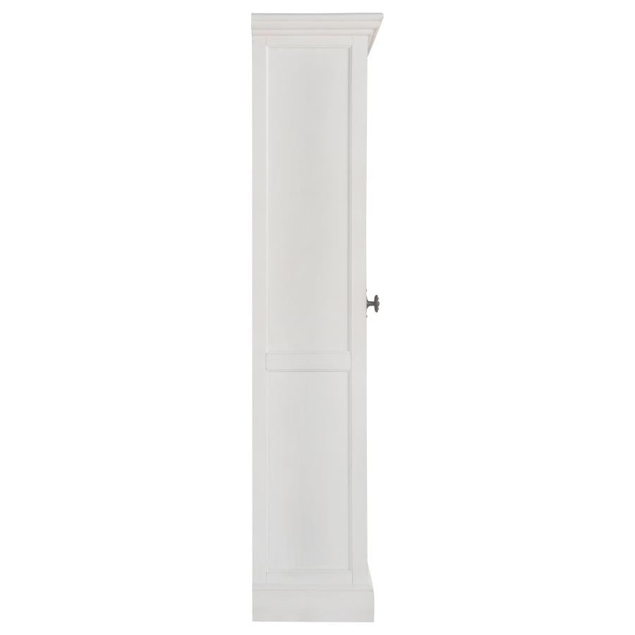 Tammi White Tall Accent Cabinet - MyWaynesHome #