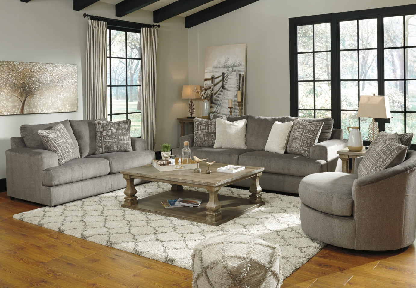 Soletren Sofa, Loveseat and Accent Chair - MyWaynesHome #