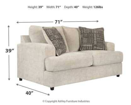 Soletren Sofa, Loveseat and Accent Chair - MyWaynesHome #