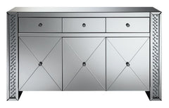 Maya Silver Accent Cabinet - MyWaynesHome #
