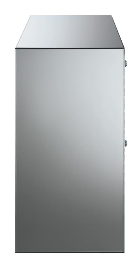 Maya Silver Accent Cabinet - MyWaynesHome #